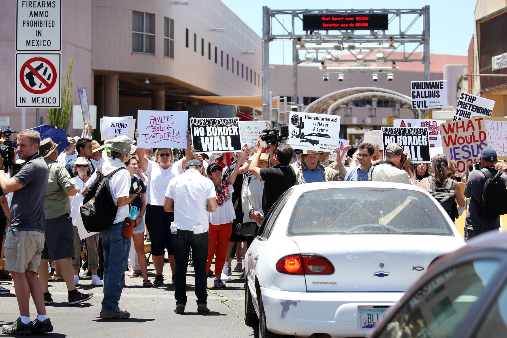 Families Belong Together Rally in Nogales